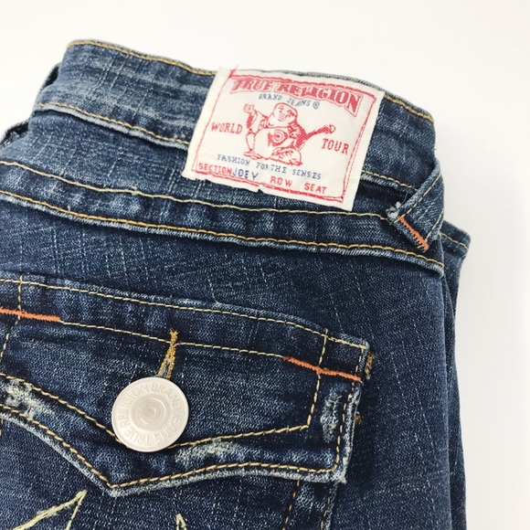 ❌SOLD❌ EUC True Religion Joey Flare Jeans Denim - Picture 6 of 6